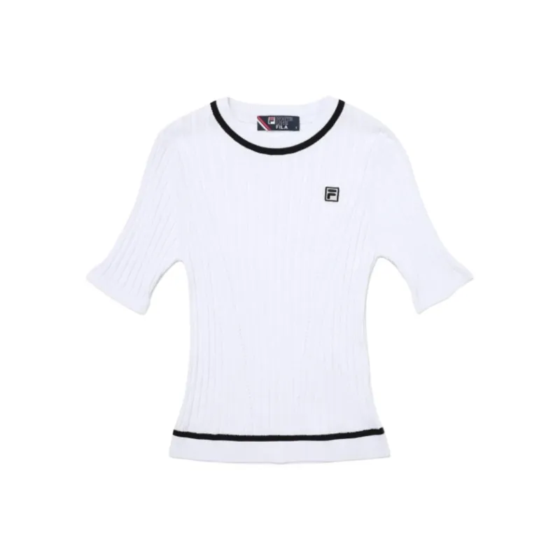 FILA T-Shirts Women's White-0