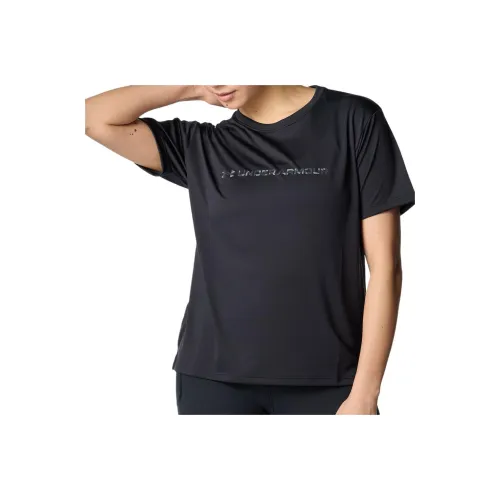 Under Armour Tech Regular T Shirt Women's Black 001