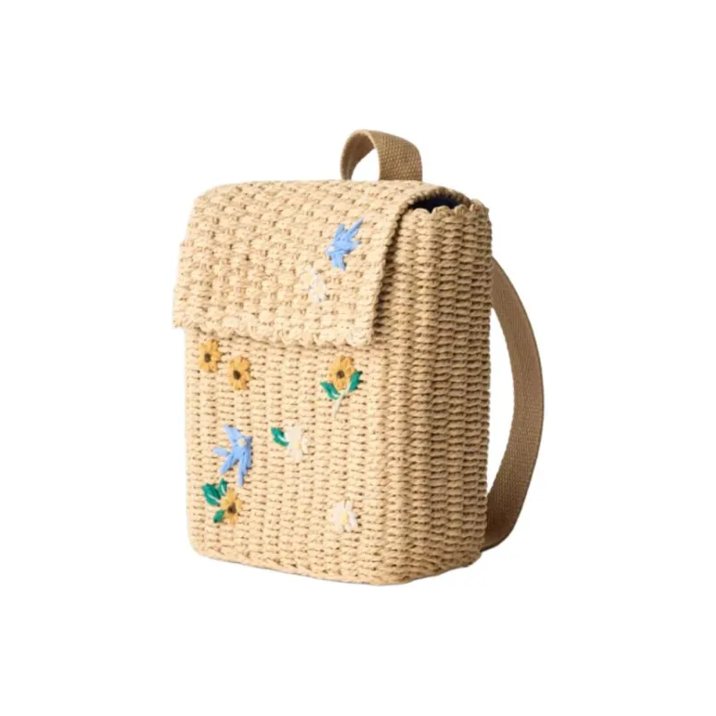 ZARA Cellulose Backpack Kids' Camel Brown-2