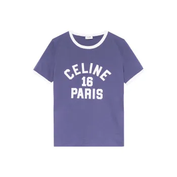 CELINE T Shirts Women's Purple