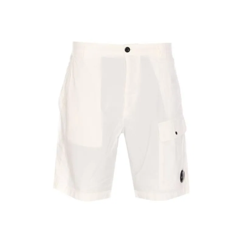 C.P.Company SS25 Casual Shorts Men's White-0