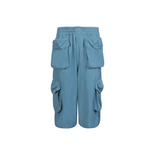 Sunnei Cargo Pockets Below-The-Knee Shorts
