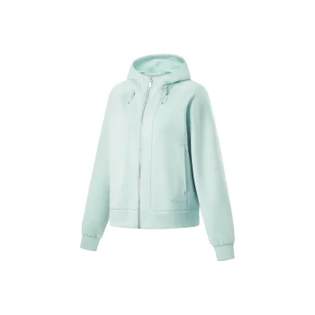 LiNing Fitness Series Sweatshirt Women's Feather Green Yarn