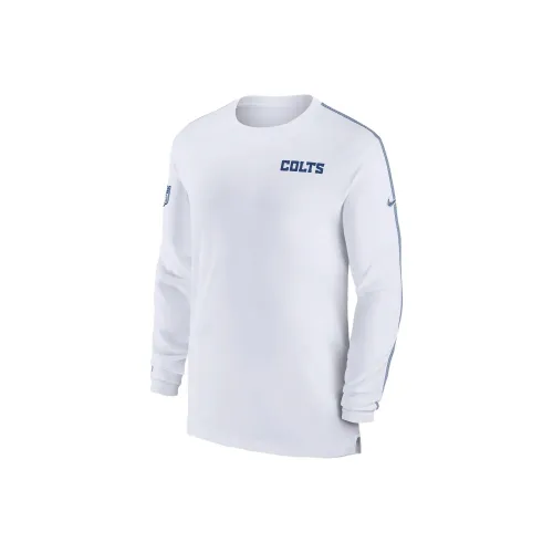 Nike Indianapolis Colts Sideline Coach Men's Nike Dri FIT Nfl Long Sleeve Top
