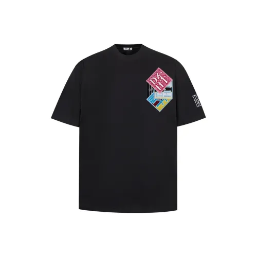 WAYHWEI T-Shirts Unisex Black