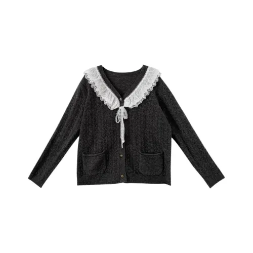 WUPODAMANVZHUANG Sweater Women's Snow Gray