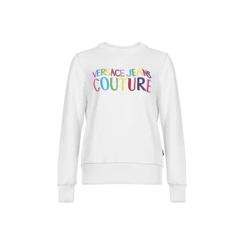 VERSACE JEANS COUTURE Sweatshirt Women's White