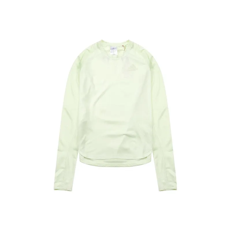 Adidas Raglan Sleeve T Shirt Women's Light Green-0
