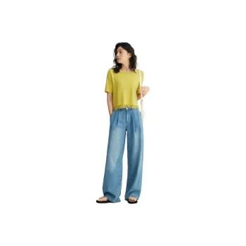 【dme】 T Shirt Women's Mustard Yellow