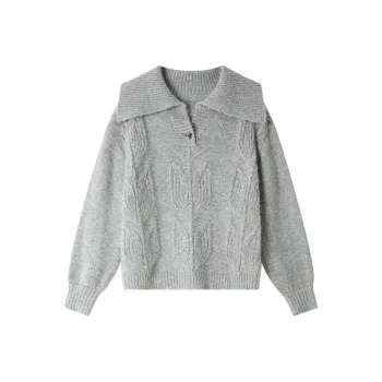 VIMLY Sweater Women's Light Gray