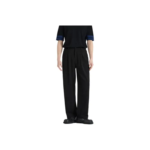 WILD LEADER Suit Trouser Men's Black
