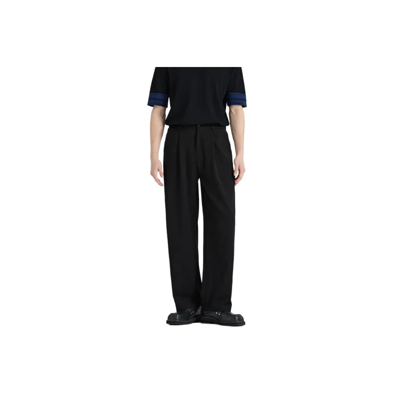 WILD LEADER Suit Trouser Men's Black-0