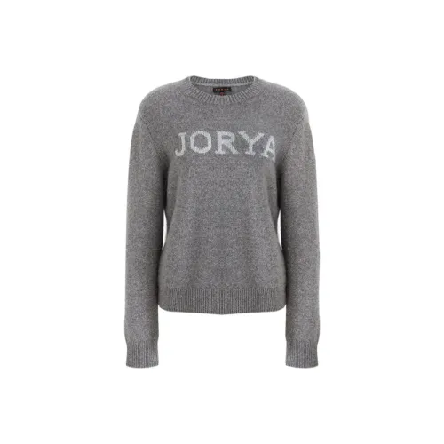 JORYA 라이트 그레이 여성 스웨터