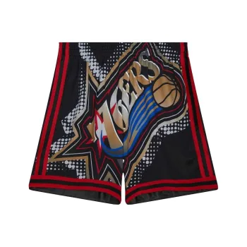 NBA Philadelphia 76ers Mitchell & Ness Casual Shorts Men's Black