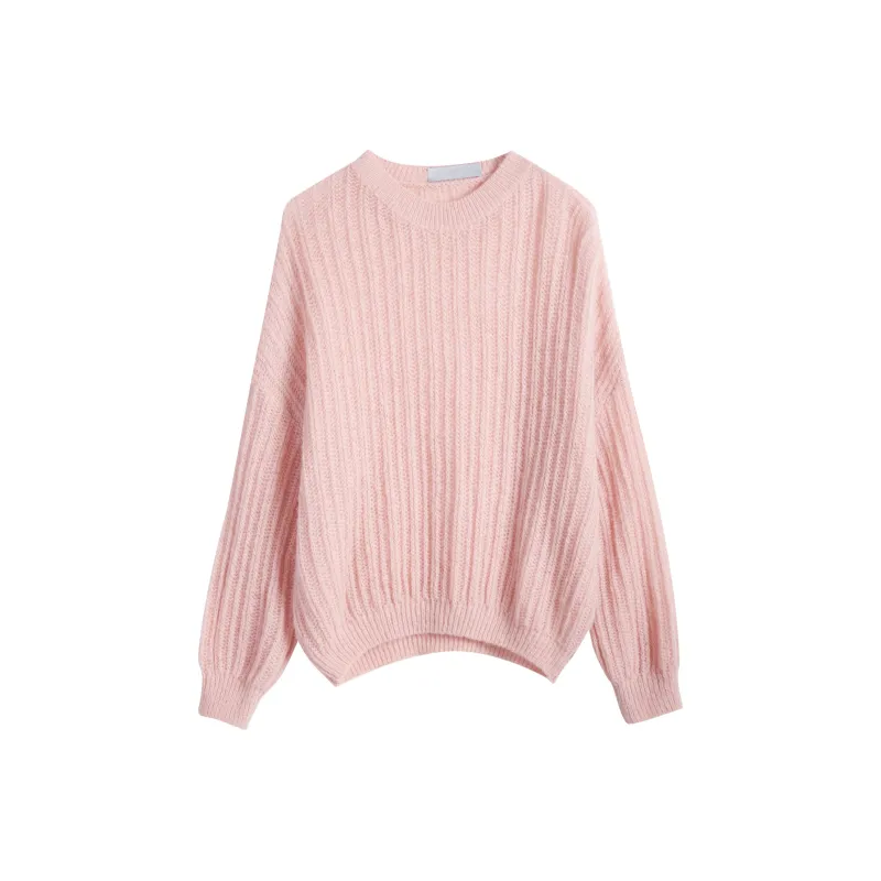 Olrain Sweaters Women's Pink-0