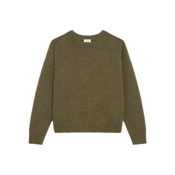 CELINE Sweater Women's Khaki Green