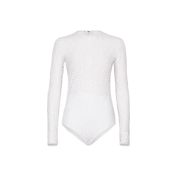 FENDI Bodysuits Women's White-0