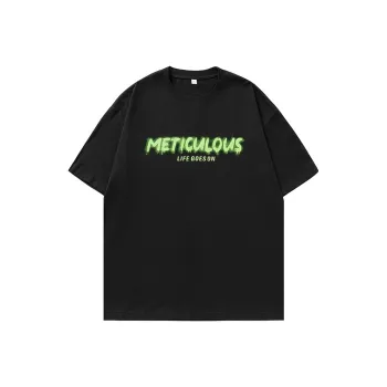 YuChaJia T-Shirt Women's Black Couple's
