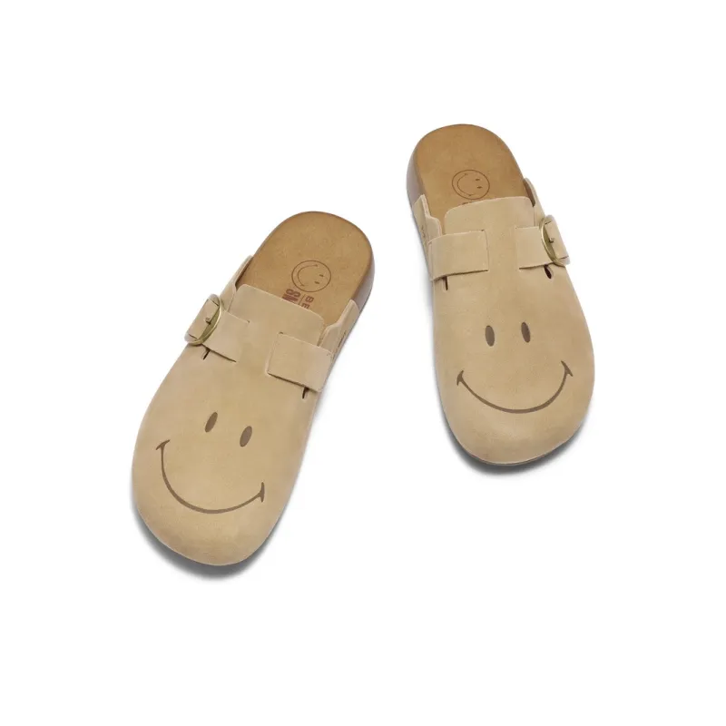 SMILEY x BELLE Abrasion Resistant Slip Resistant Closed Toe Slippers Men's-2