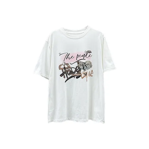 Ning Cai Yuer T Shirt Women's White