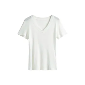 Puppytown Set in Sleeve T Shirt Women's White