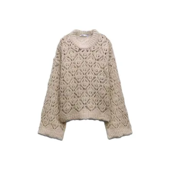 ZARA Sweaters Women's Beige