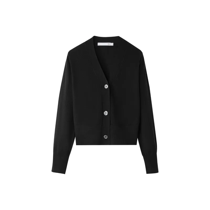 HLA FW24 Knitted Fabric Cardigan Women's-2