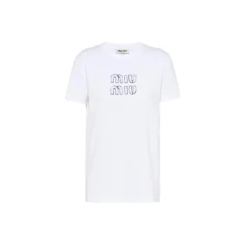MIU MIU T-Shirts Women's White