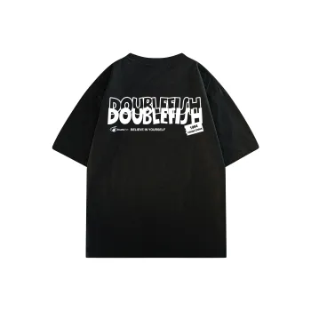 DOUBLEFISH Short Sleeved T Shirts Unisex