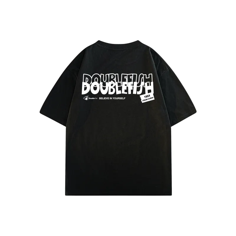 DOUBLEFISH Short Sleeved T Shirts Unisex-0
