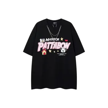 PLAY BUSH Drop Shoulder Sleeve T Shirt Women's