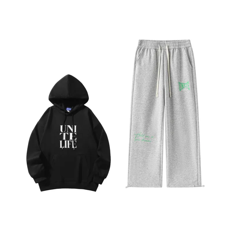 Unite Life HOODS Sweatshirt Set Unisex-2