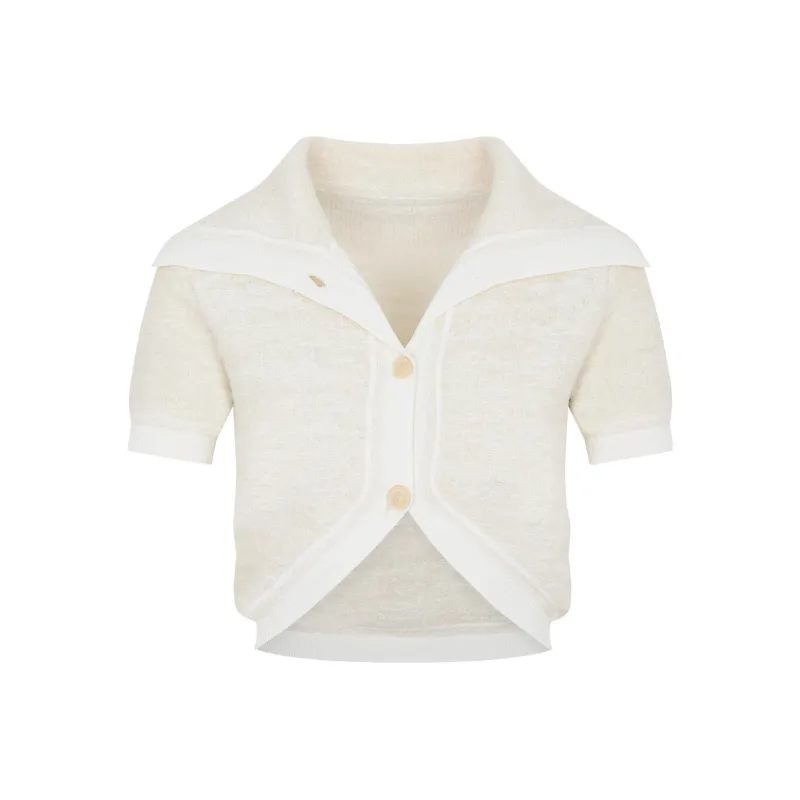 Jacquemus Le Cardigan Campana 'Off White'-0