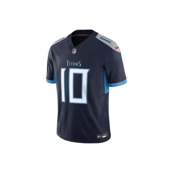 Nike NFL Tennessee Titans DeAndre Hopkins Rugby Jerseys Men's University Marine