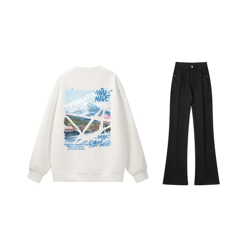 TYPERIGHTER Sweatshirt Set Unisex-14