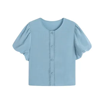 Delight In You Shirt Women's Sky Blue