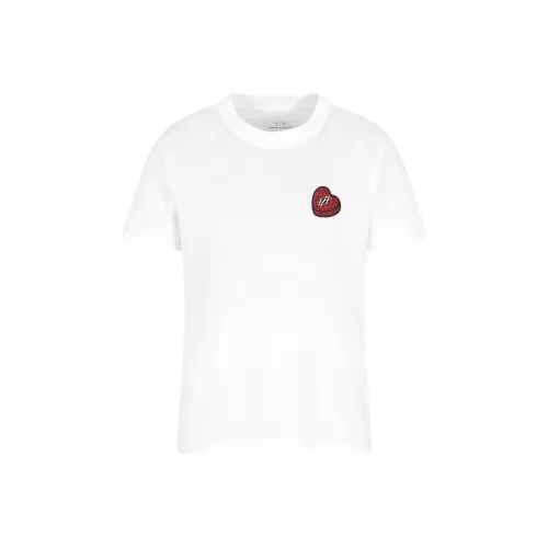 ARMANI EXCHANGEAE Regular T Shirt Women's White