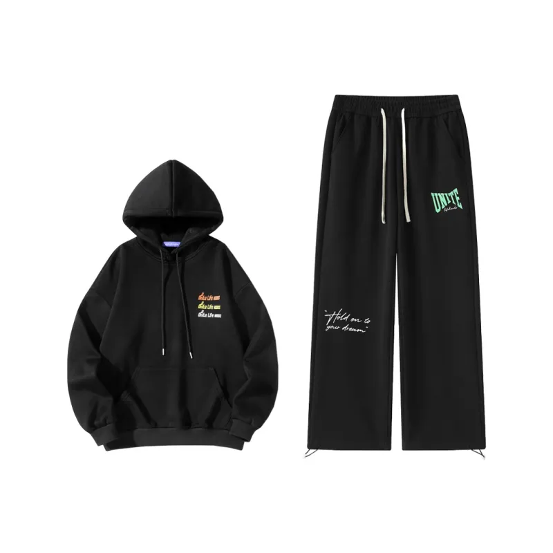 Unite Life HOODS Sweatshirt Set Unisex-0