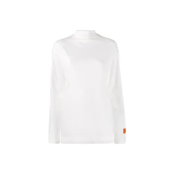 HERON PRESTON Loose Fit Knitwear Women's White