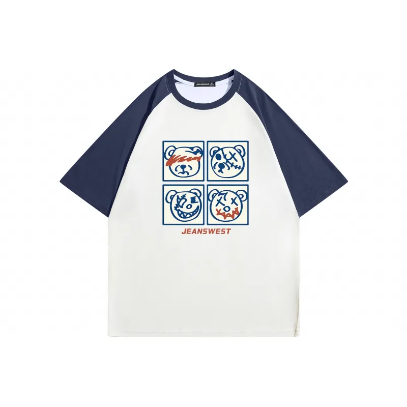 JEANSWEST Raglan Sleeve T Shirt Women's-3