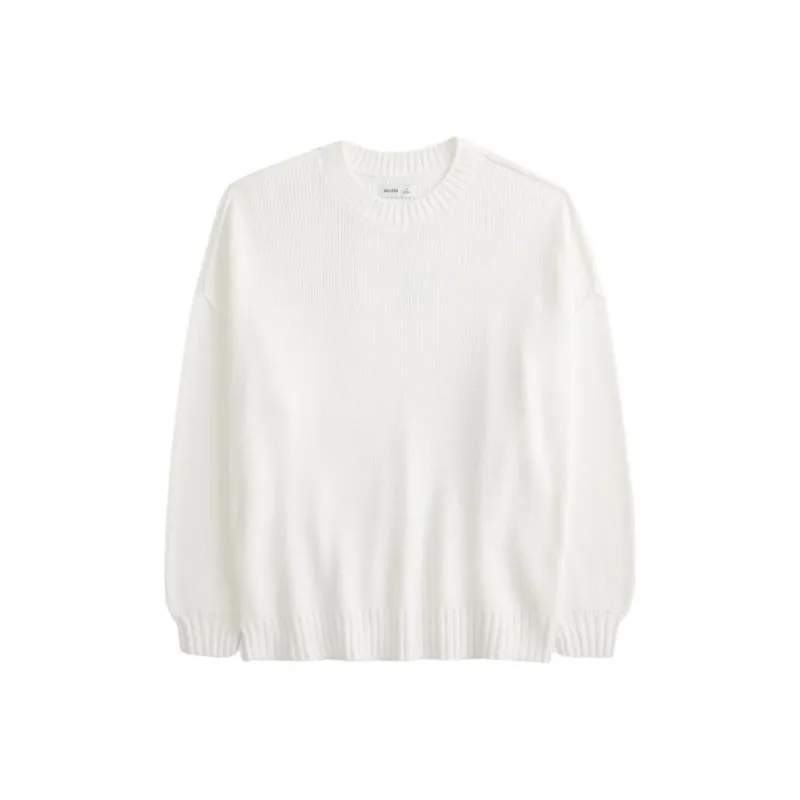 Hollister Sweater Women's White-0