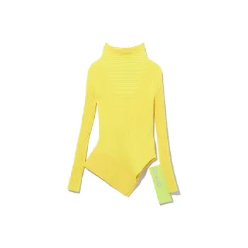 OFF-WHITE Asymmetric Knitted Top