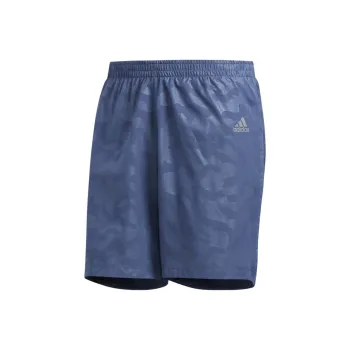 Adidas RUN IT Casual Shorts Men's Camouflage Blue