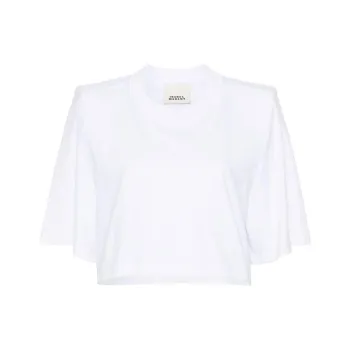 ISABEL MARANT Zaely Cotton Cropped T shirt