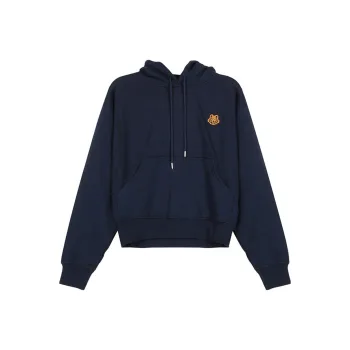 KENZO Tiger Patch Cotton Hoodie