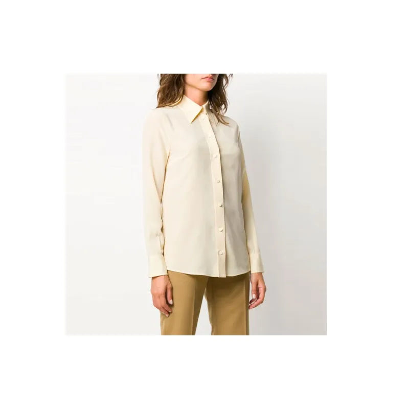 GUCCI Silk Blouse White-0