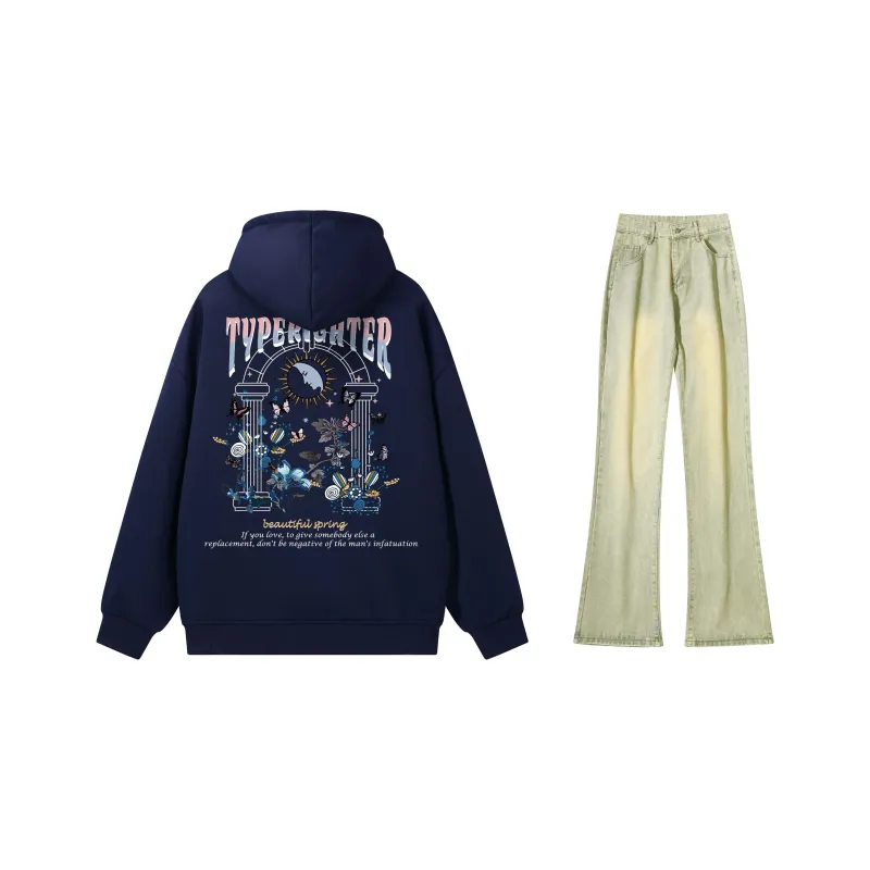 TYPERIGHTER Sweatshirt Set Unisex-7