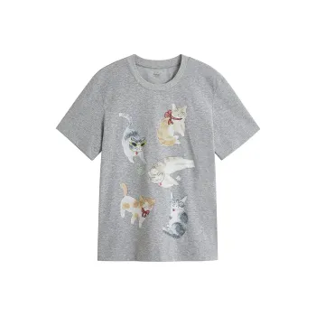 Inman T Shirts Women's Heather Gray