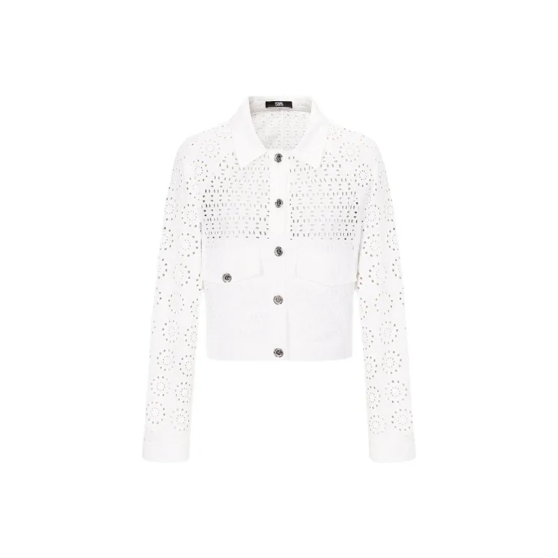 KARL LAGERFELD SS24 Shirt Women's White-0