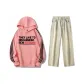 Pink Top+Yellow Mud Pants